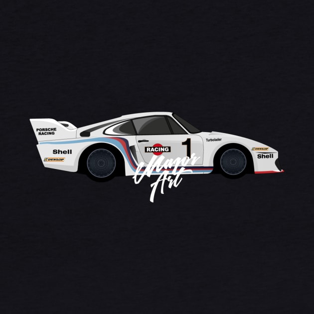 Porsche illustration by MajorArt